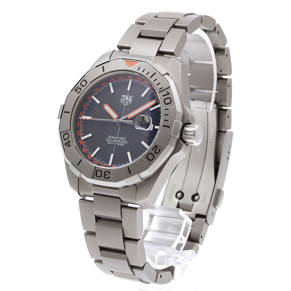 TAG Heuer Way208F Aquaracer Bamford Date Automatic Men's Watch - Excellent Condition