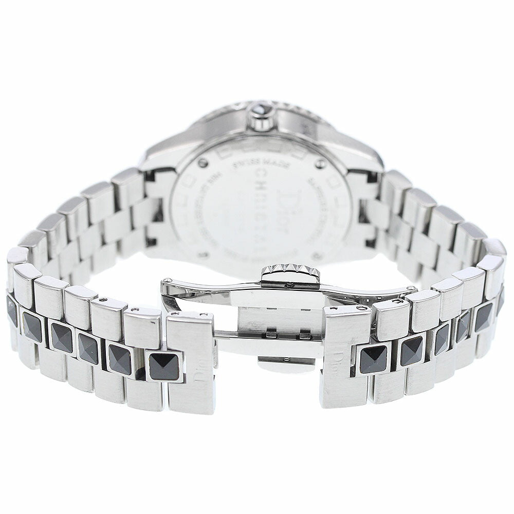 Dior CD112116 Crystal Diamond Bezel Quartz Women's Watch with Warranty