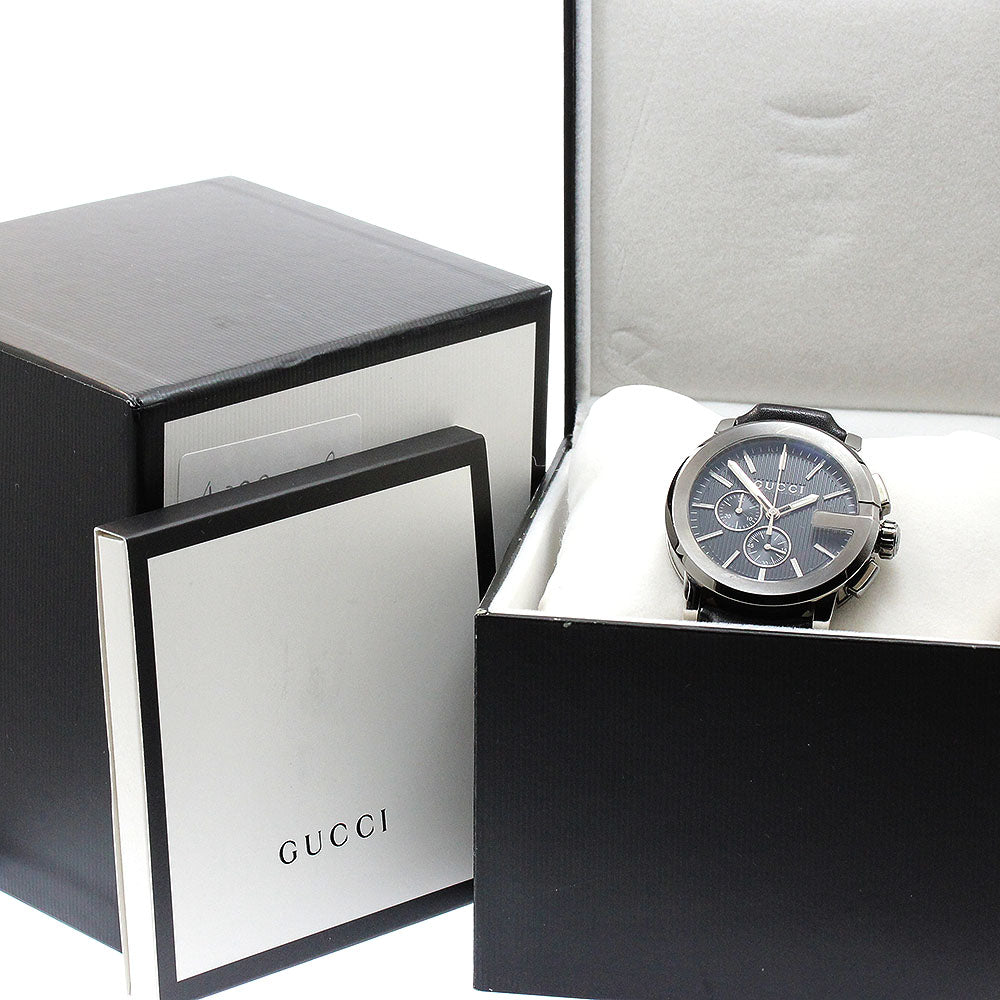 GUCCI 101.2/YA101205 G-Chrono Quartz Men's Watch with Box and Warranty Card
