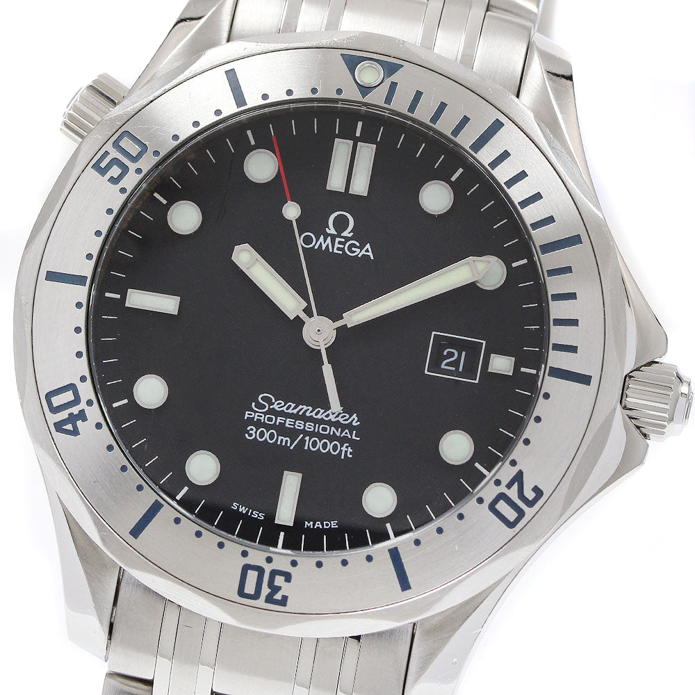 OMEGA 2261.50 Seamaster 300 Date Quartz Men's Watch with Warranty