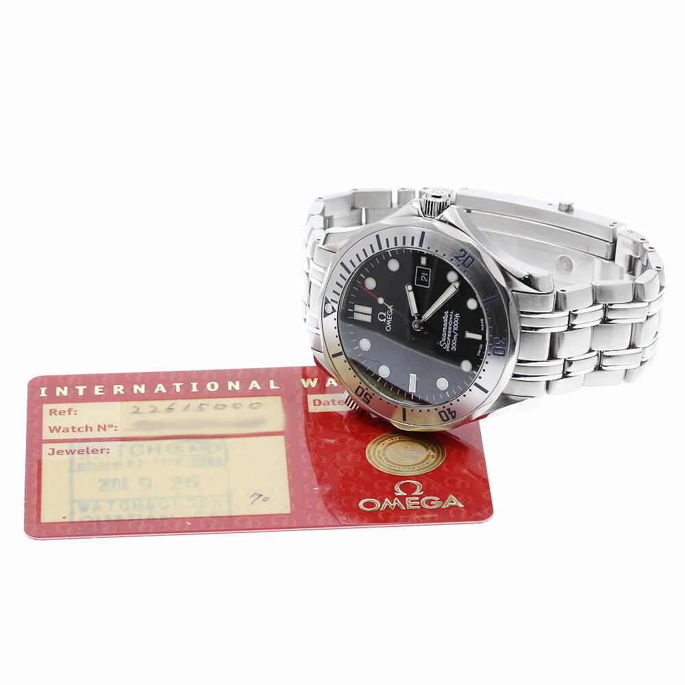 OMEGA 2261.50 Seamaster 300 Date Quartz Men's Watch with Warranty