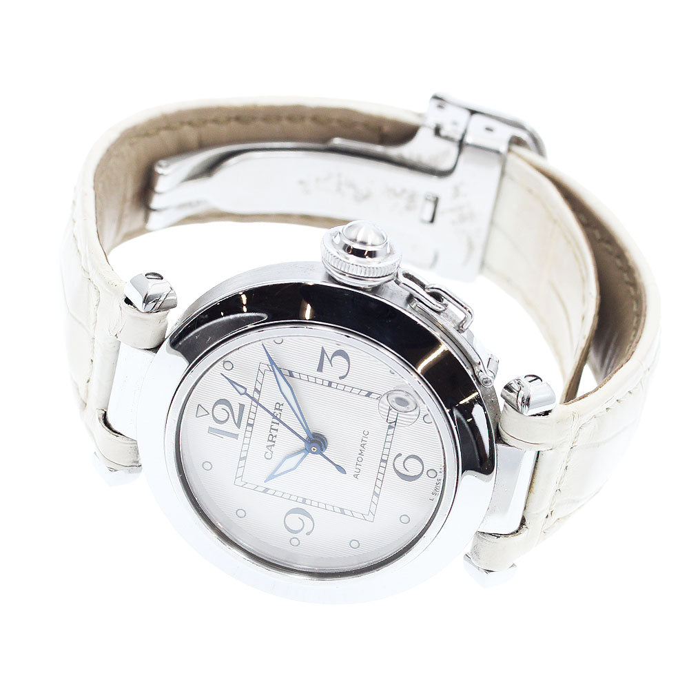 CARTIER W3106199 Pasha C Date Automatic Boys' Watch with Box and Warranty Card
