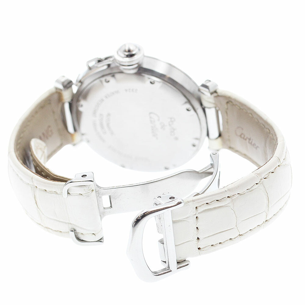 CARTIER W3106199 Pasha C Date Automatic Boys' Watch with Box and Warranty Card