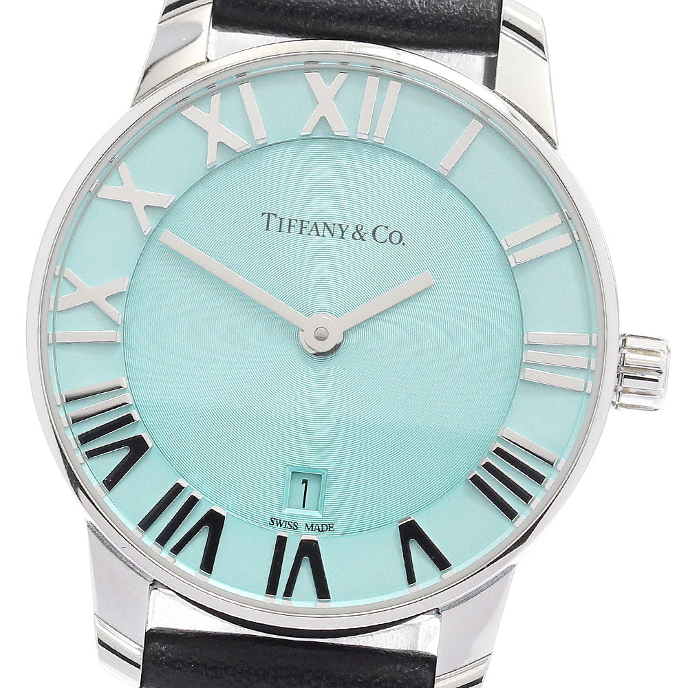 TIFFANY&Co. 63452785 Atlas Date Quartz Ladies Watch (with box and warranty)
