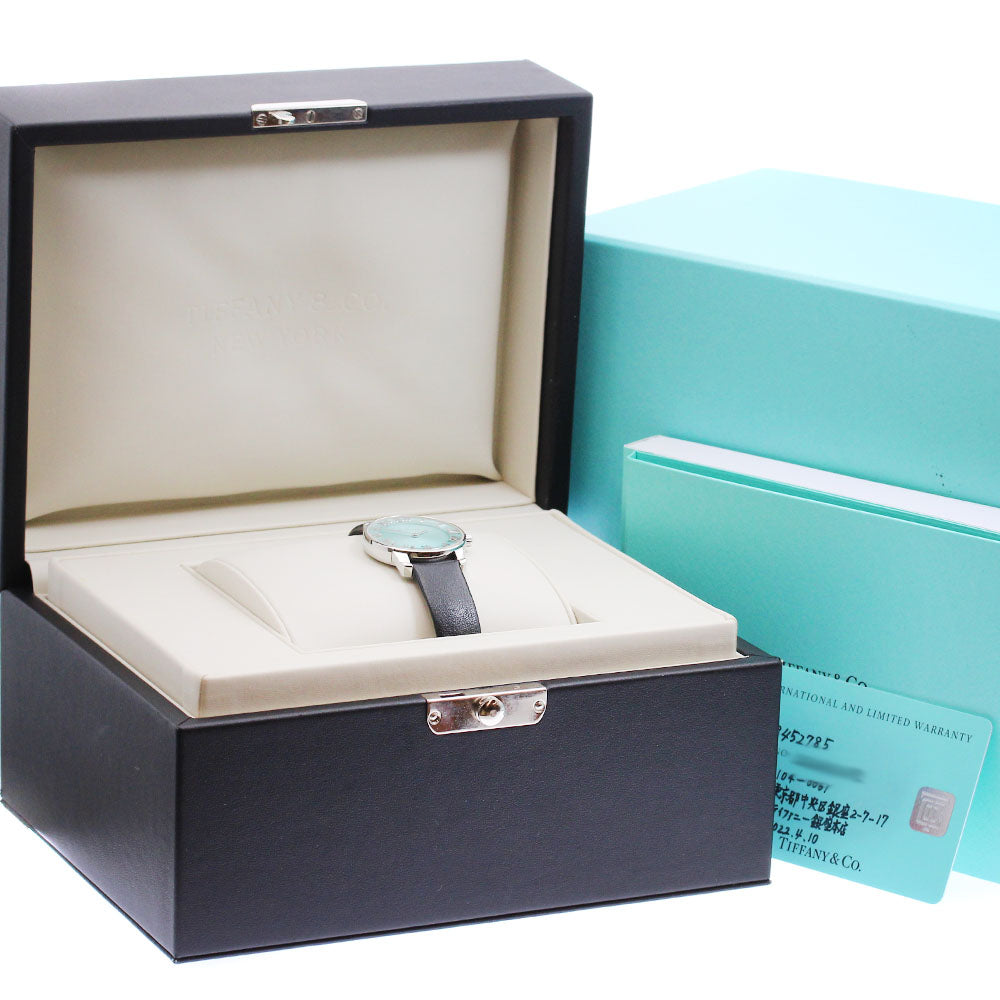 TIFFANY&Co. 63452785 Atlas Date Quartz Ladies Watch (with box and warranty)