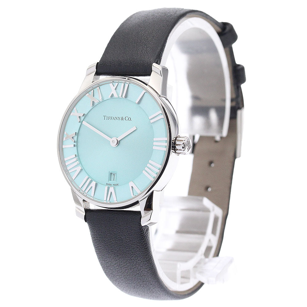 TIFFANY&Co. 63452785 Atlas Date Quartz Ladies Watch (with box and warranty)