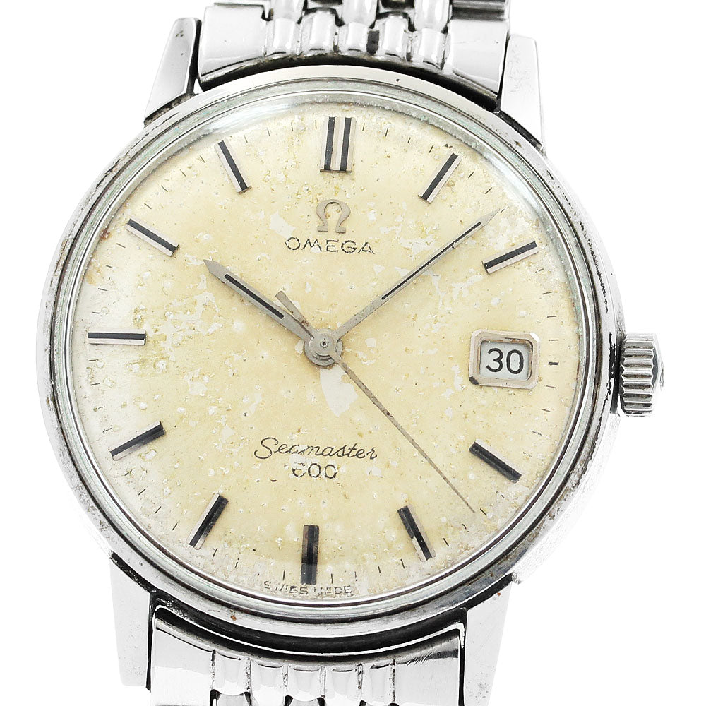 OMEGA 136.011 Seamaster 600 Cal.611 Rice Bracelet Manual Winding Men's Watch