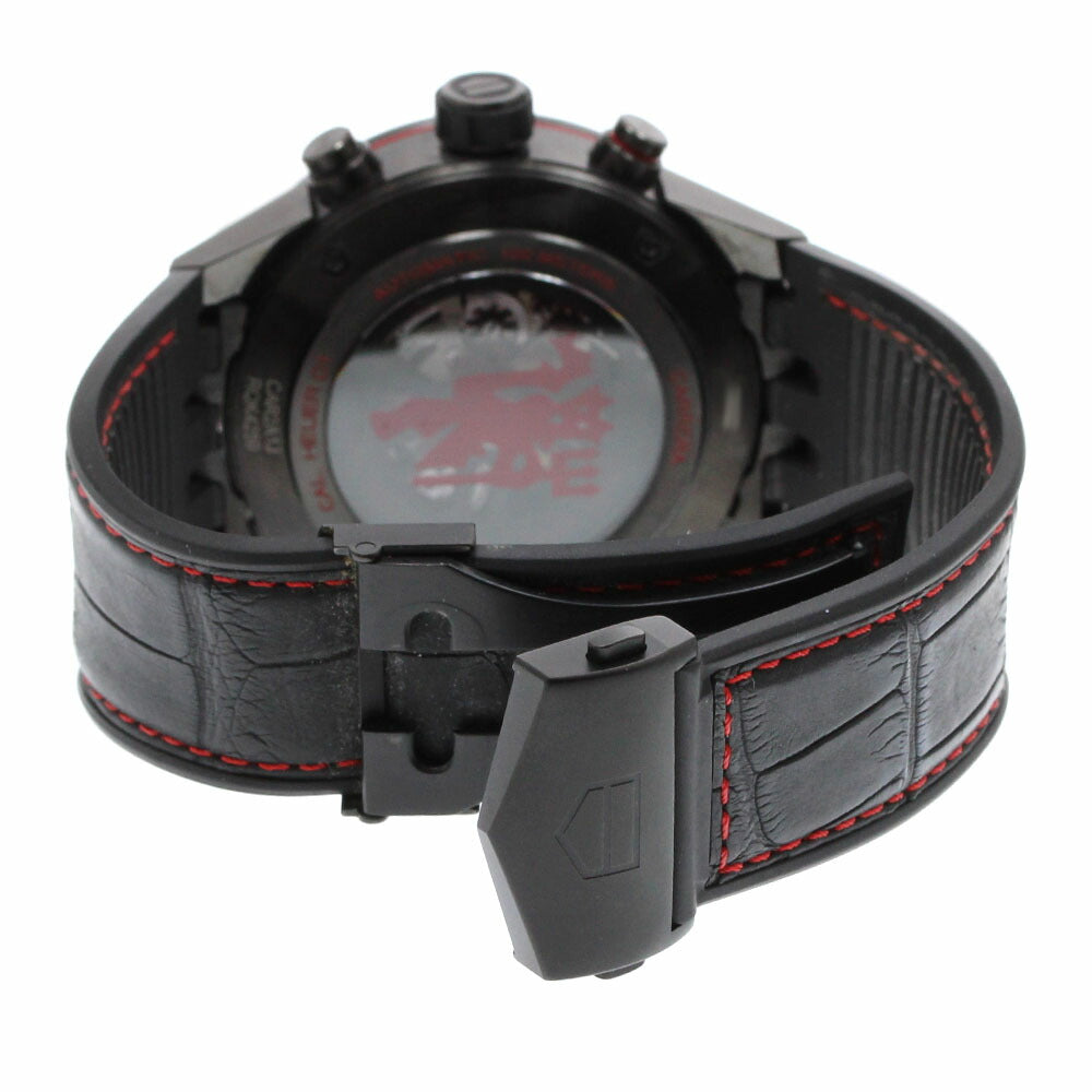 TAG Heuer Car2A1J Carrera Calibre Heuer 01 Manchester United Automatic Men's Watch Excellent Condition with Inner Box