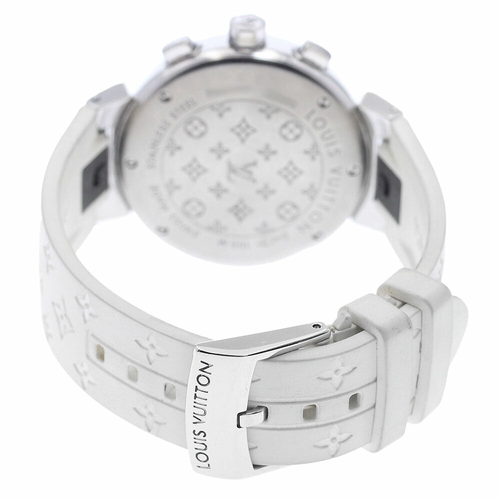 LOUIS VUITTON Q132G Tambour Lovely Cup MM Chronograph Quartz Boys