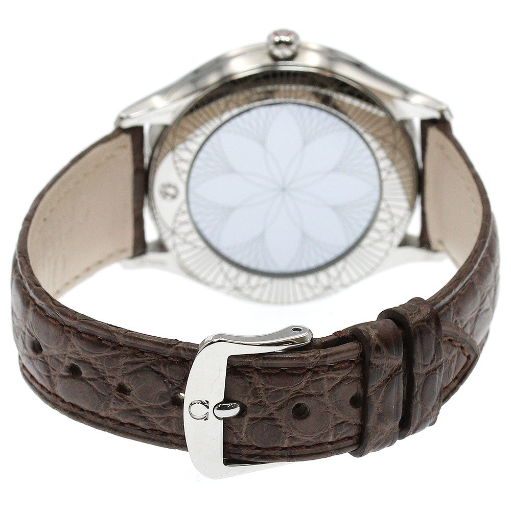 OMEGA 428.18.36.60.03.001 De Ville Tresor Diamond Bezel Quartz Ladies Watch with Warranty