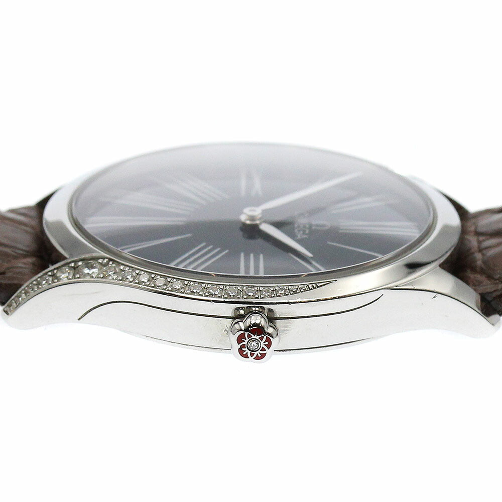 OMEGA 428.18.36.60.03.001 De Ville Tresor Diamond Bezel Quartz Ladies Watch with Warranty