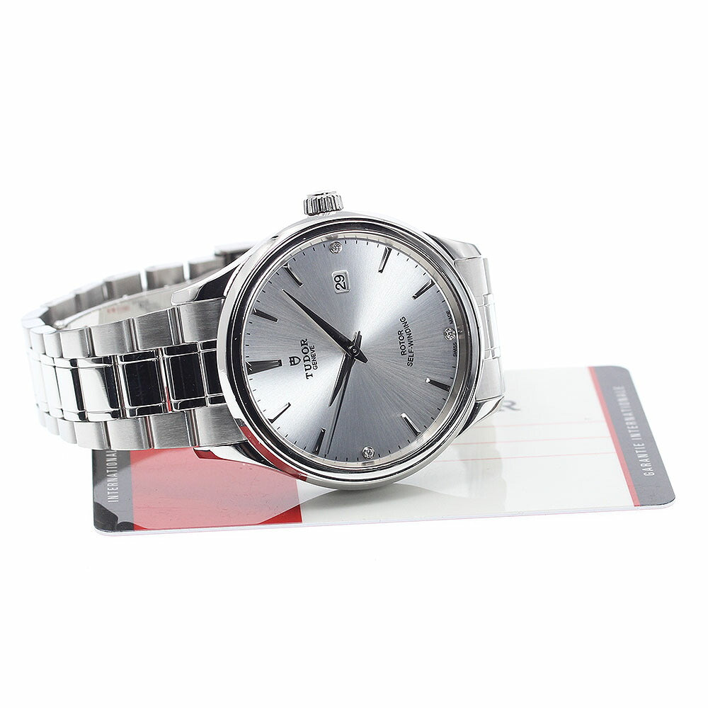 TUDOR 12700 Style Date 3P Diamond Automatic Men's Watch with Warranty