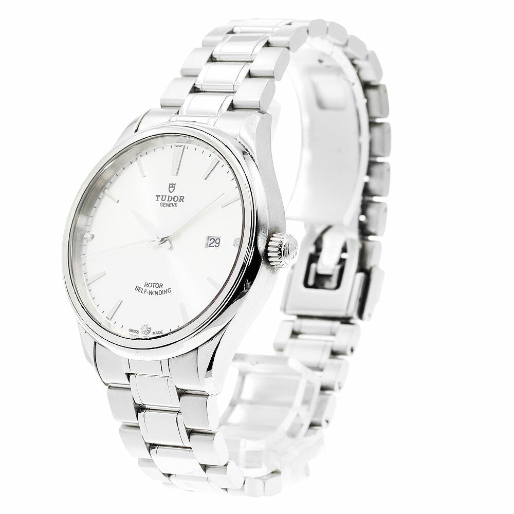 TUDOR 12700 Style Date 3P Diamond Automatic Men's Watch with Warranty