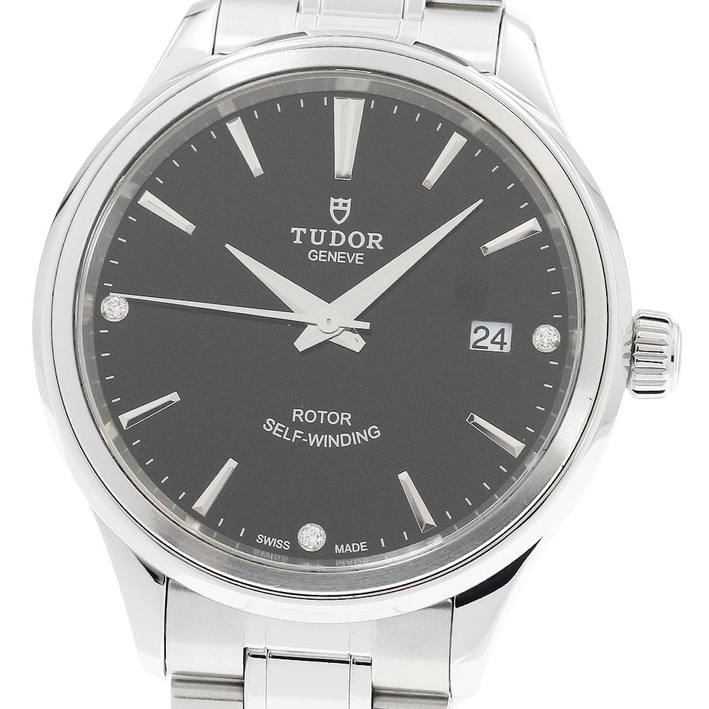TUDOR 12500 Style 3P Diamond Automatic Men's Watch Excellent Condition with Warranty.