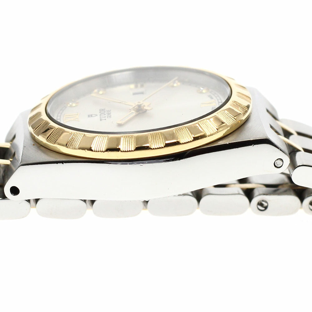 TUDOR 28303 Royal Date 8P Diamond Automatic Ladies Watch (Good Condition)