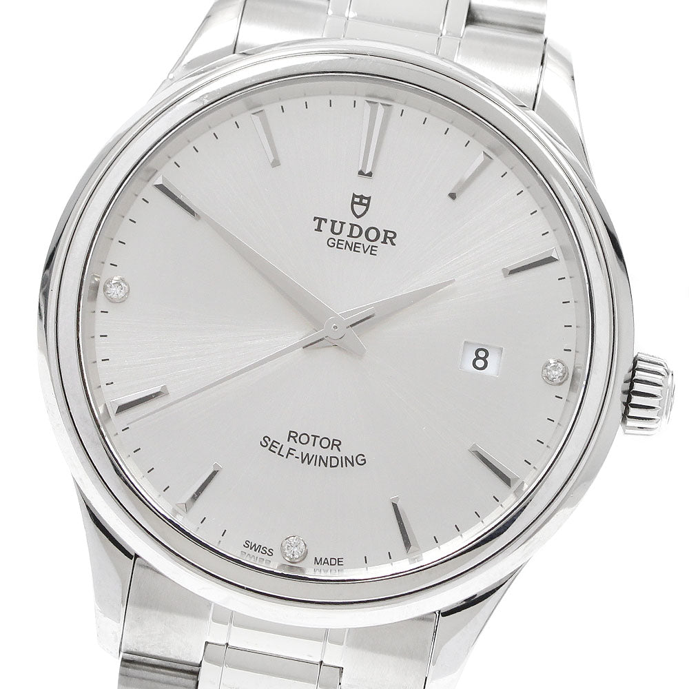 TUDOR 12700 Style Date 3P Diamond Automatic Men's Watch with Warranty