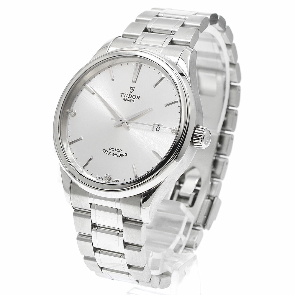 TUDOR 12700 Style Date 3P Diamond Automatic Men's Watch with Warranty