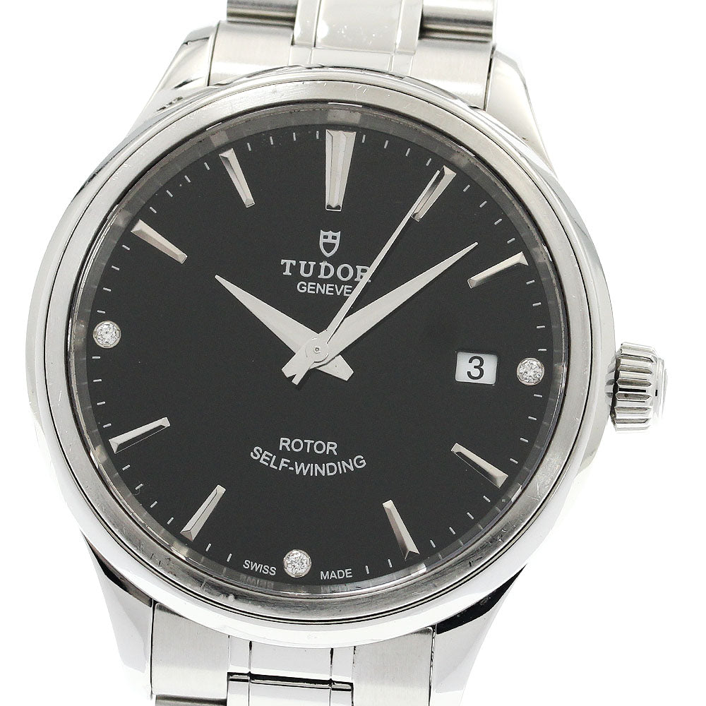 TUDOR 12500 Style 3P Diamond Automatic Men's Watch with Warranty