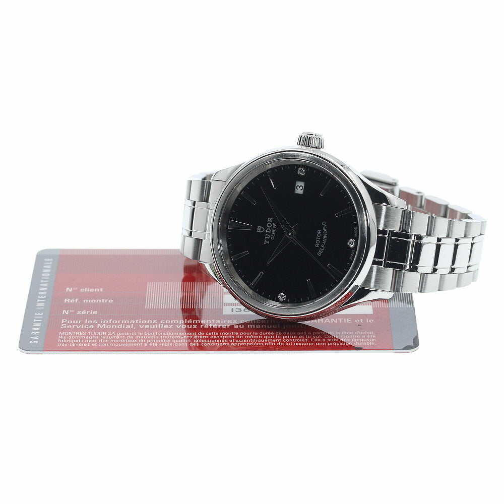 TUDOR 12500 Style 3P Diamond Automatic Men's Watch with Warranty