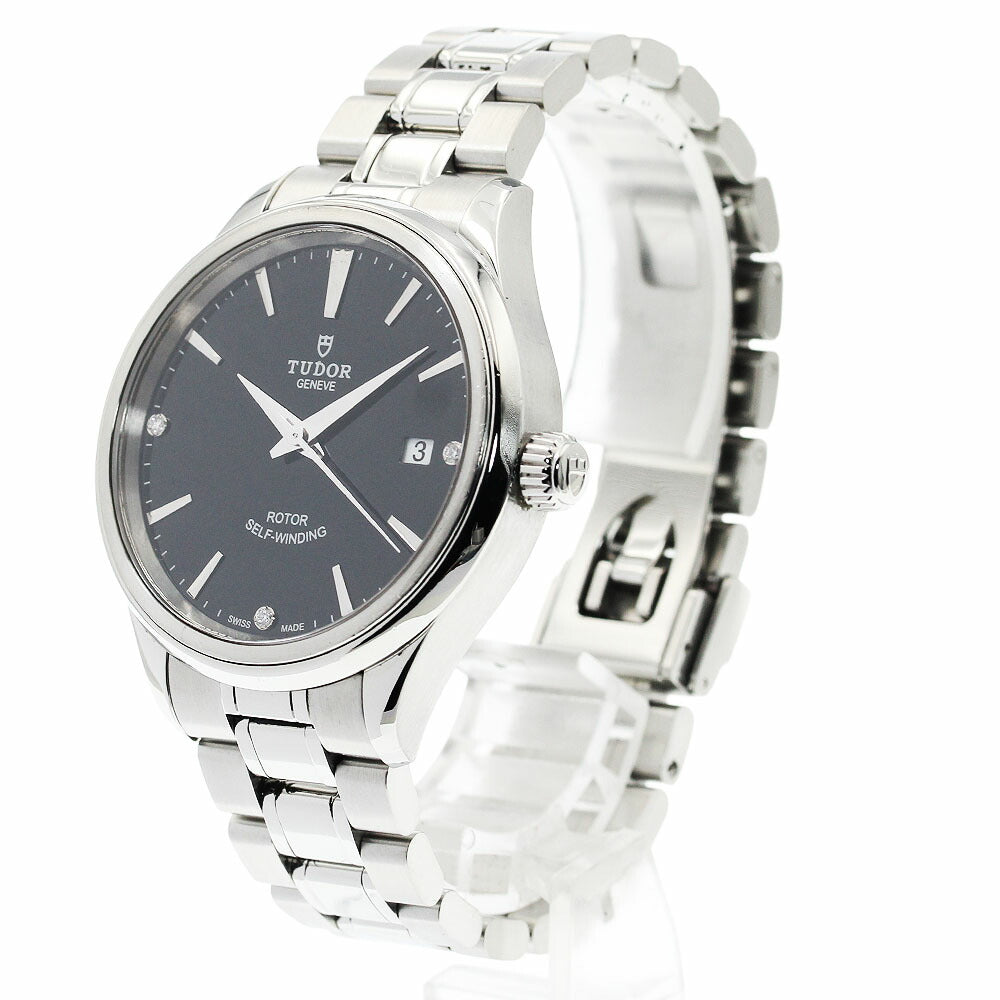TUDOR 12500 Style 3P Diamond Automatic Men's Watch with Warranty