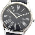 OMEGA 428.18.36.60.03.001 De Ville Tresor Diamond Bezel Quartz Ladies Watch Excellent Condition with Warranty.