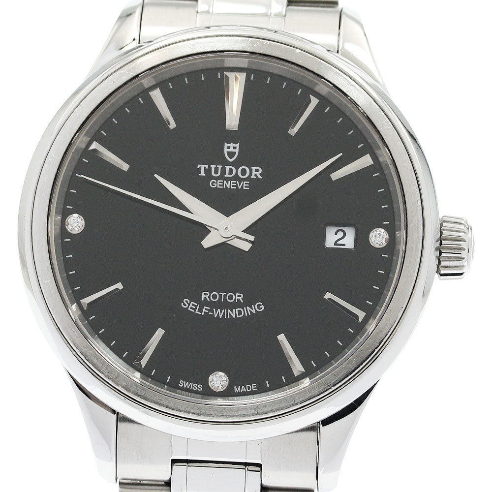 TUDOR 12500 Style 3P Diamond Date Automatic Men's Watch with Warranty