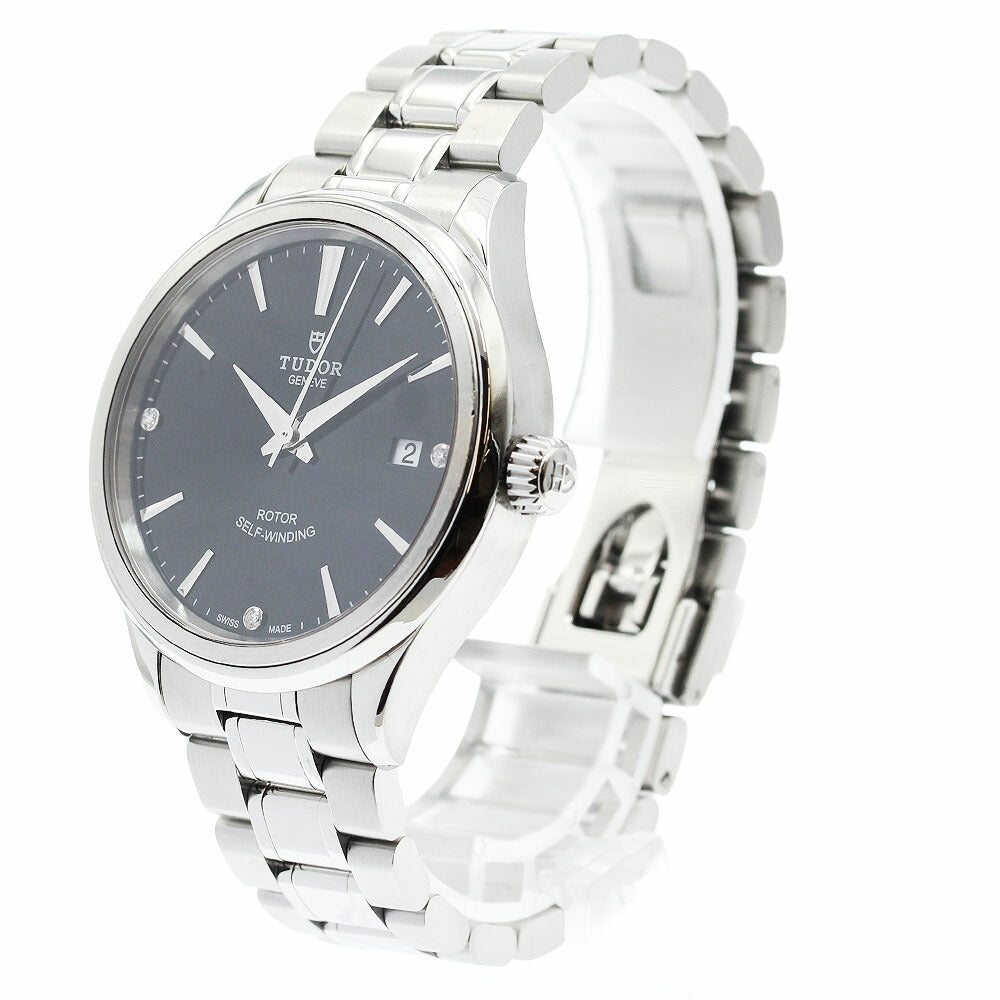 TUDOR 12500 Style 3P Diamond Date Automatic Men's Watch with Warranty