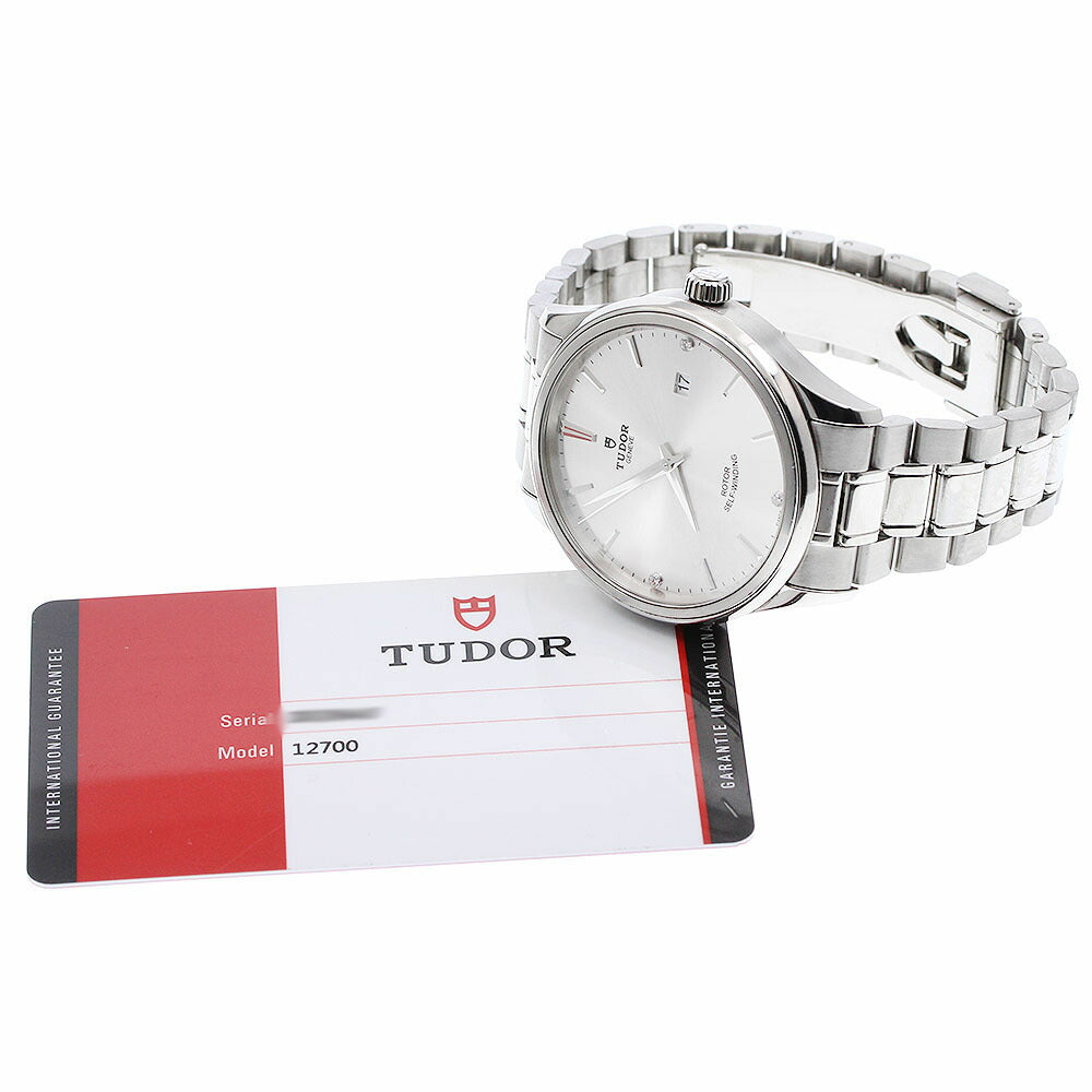 TUDOR 12700 Style Date 3P Diamond Automatic Men's Watch with Warranty