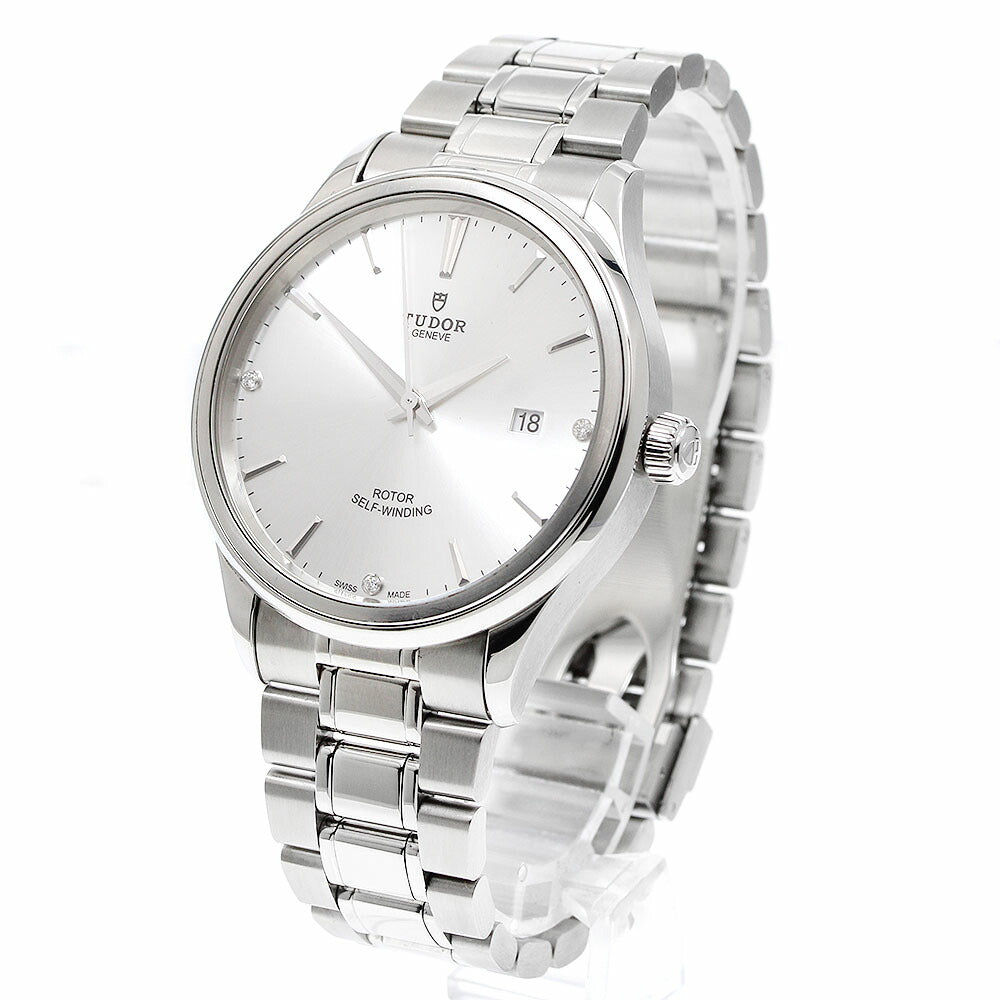 TUDOR 12700 Style Date 3P Diamond Automatic Men's Watch with Warranty