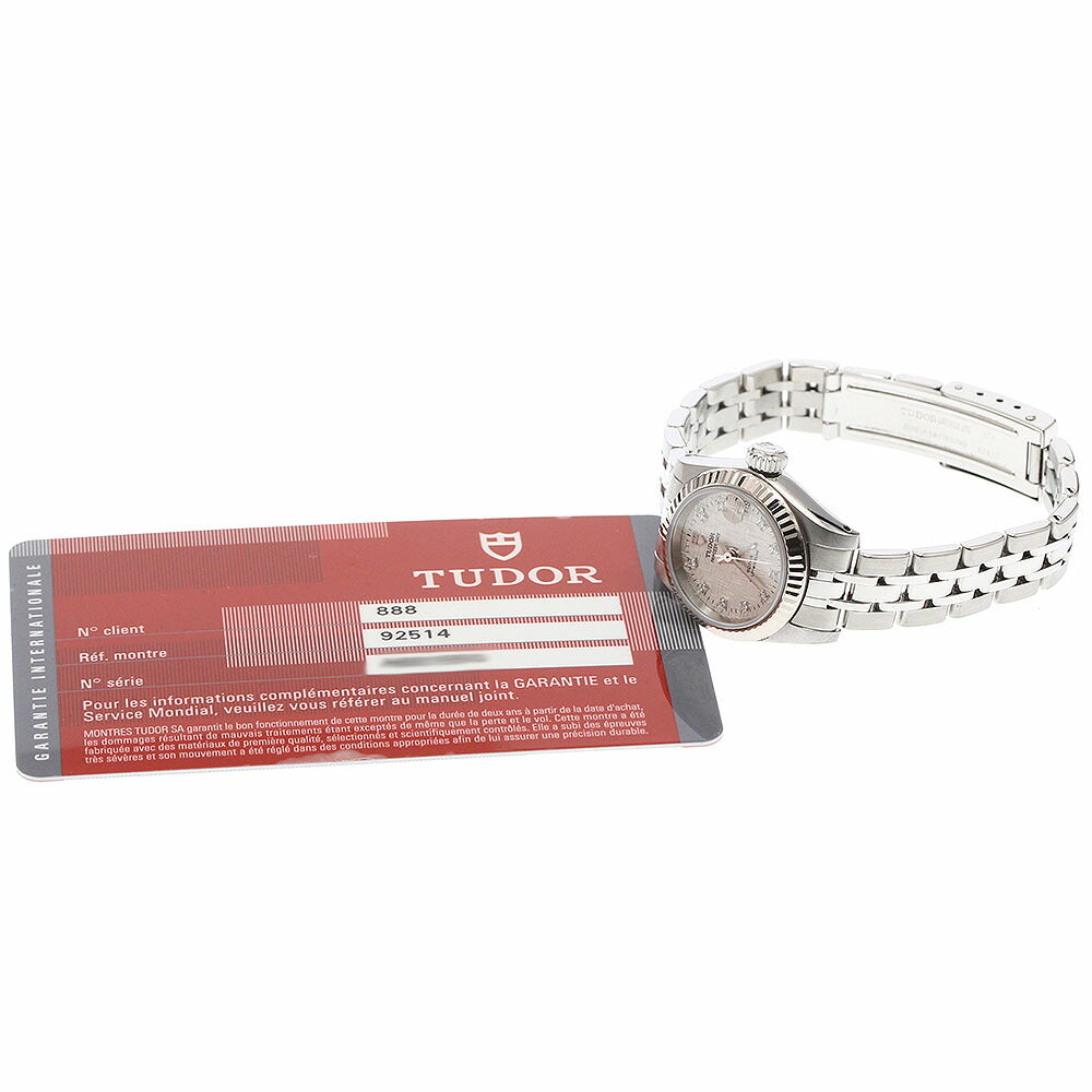 TUDOR 92514 Princess Date 10P Diamond Automatic Ladies Watch Excellent Condition with Warranty.