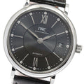 IWC SCHAFFHAUSEN IW458102 Portofino 37mm 12P Diamond Automatic Boys' Watch with Warranty Card