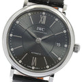 IWC SCHAFFHAUSEN IW458102 Portofino 37mm 12P Diamond Automatic Boys' Watch Excellent Condition with Warranty Card