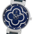 LOUIS VUITTON QA095 Tambour Moon Divine Diamond Quartz Women's Watch (Good Condition)