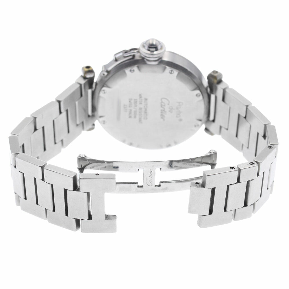 CARTIER W31029M7 Pasha C Meridian GMT Date Automatic Boys' Watch