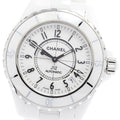 CHANEL H0970 J12 White Ceramic Automatic Men's Watch