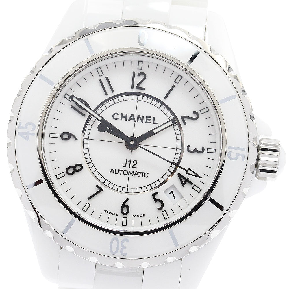 CHANEL H0970 J12 White Ceramic Automatic Men's Watch