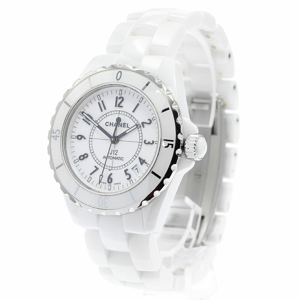 CHANEL H0970 J12 White Ceramic Automatic Men's Watch