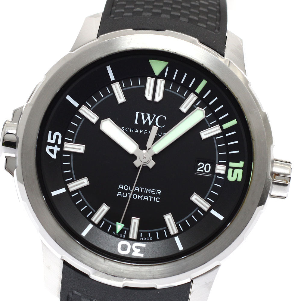IWC SCHAFFHAUSEN IW329001 Aquatimer Date Automatic Men's Watch with Warranty