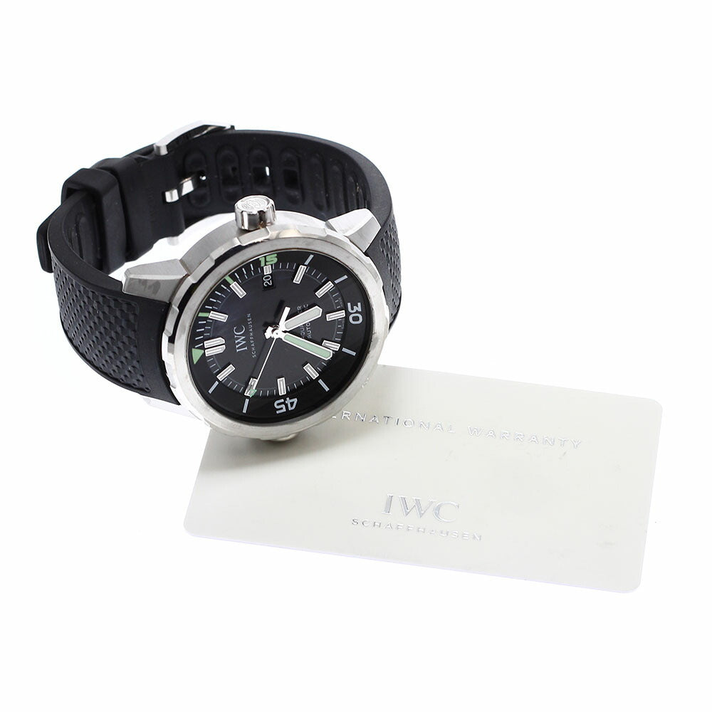 IWC SCHAFFHAUSEN IW329001 Aquatimer Date Automatic Men's Watch with Warranty