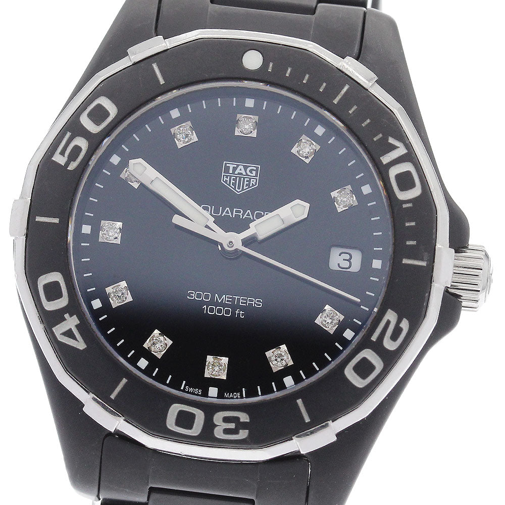 TAG Heuer Way1397 Aquaracer 11-Diamond Date Quartz Women's Watch