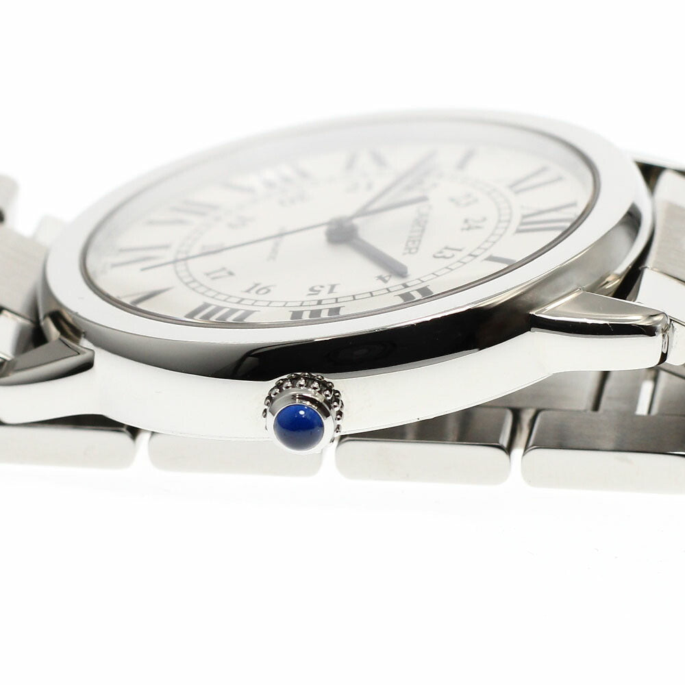 CARTIER WSRN0012 Ronde Solo Automatic Men's Watch Excellent Condition with Box and Warranty Card