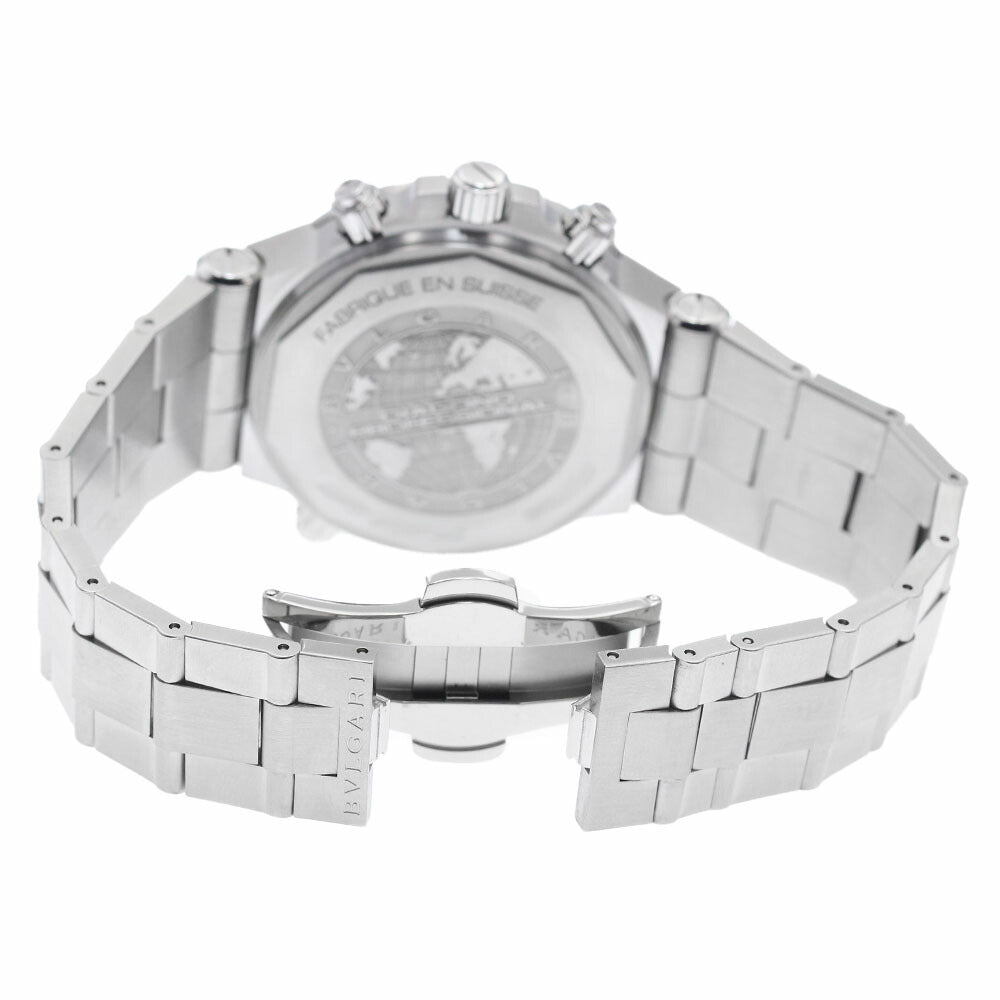 BVLGARI DP42SGMT Diagono Professional GMT Date Automatic Men's Watch Excellent Condition with Inner Box and Warranty Card.