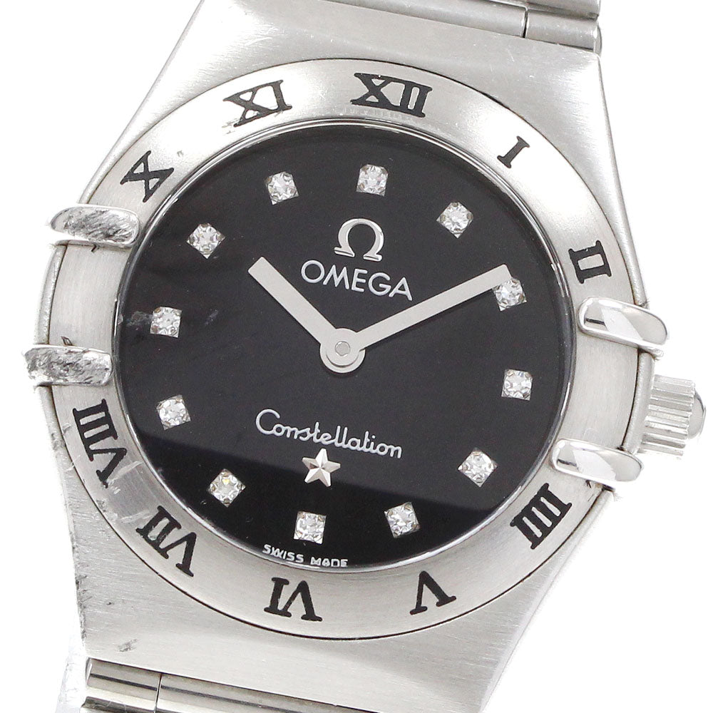 OMEGA 1562.56 Constellation Mini 12-Diamond Quartz Ladies Watch
