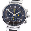LOUIS VUITTON Q1141 Tambour Chronograph El Primero Date Automatic Men's Watch