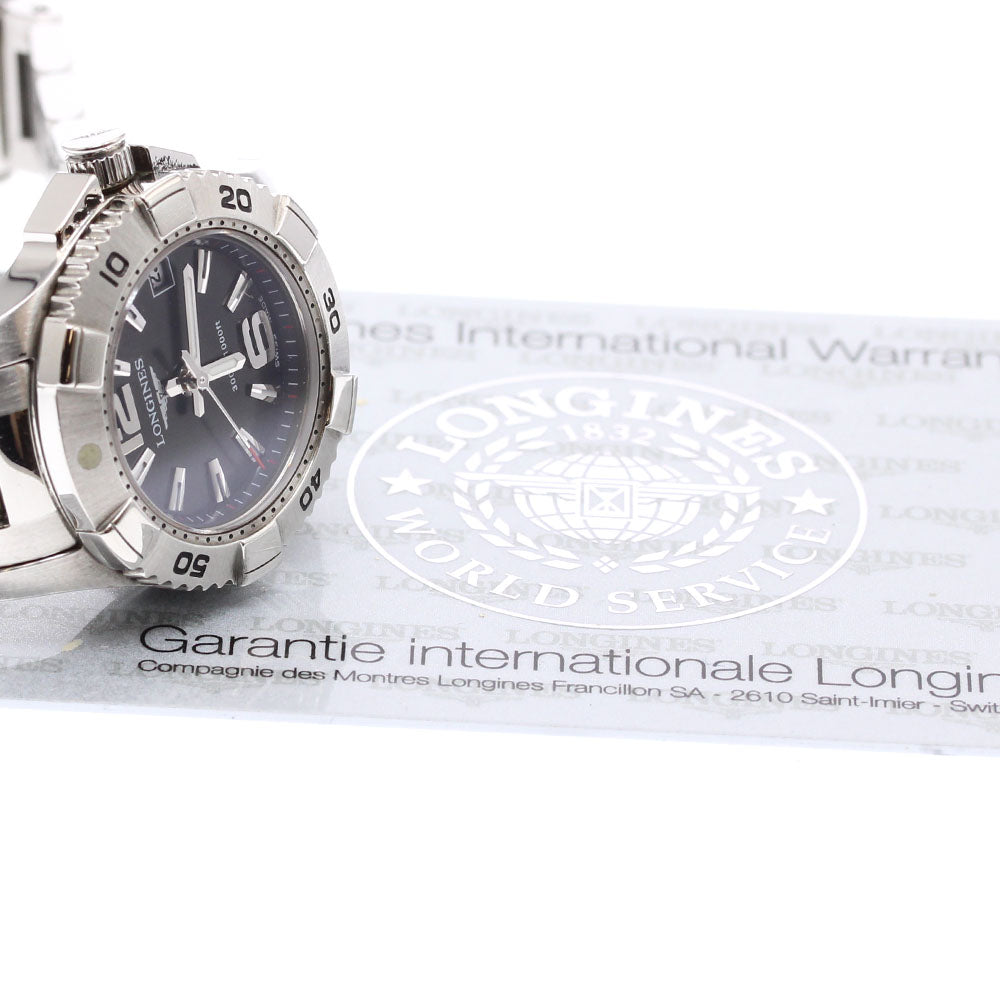 LONGINES L3.147.4 Hydro Conquest Date Quartz Ladies Watch with Warranty