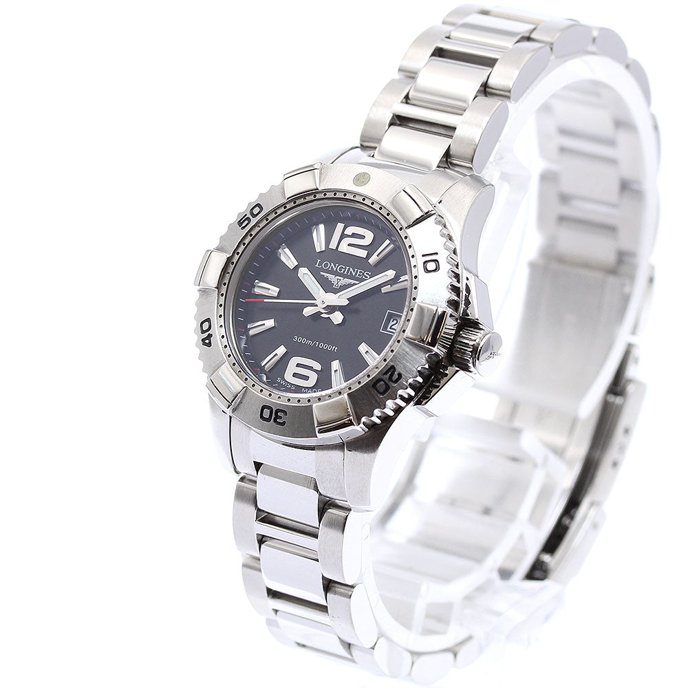 LONGINES L3.147.4 Hydro Conquest Date Quartz Ladies Watch with Warranty