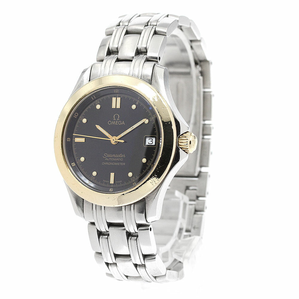 OMEGA 2401.50 Seamaster 120 YG Bezel Date Automatic Men's Watch