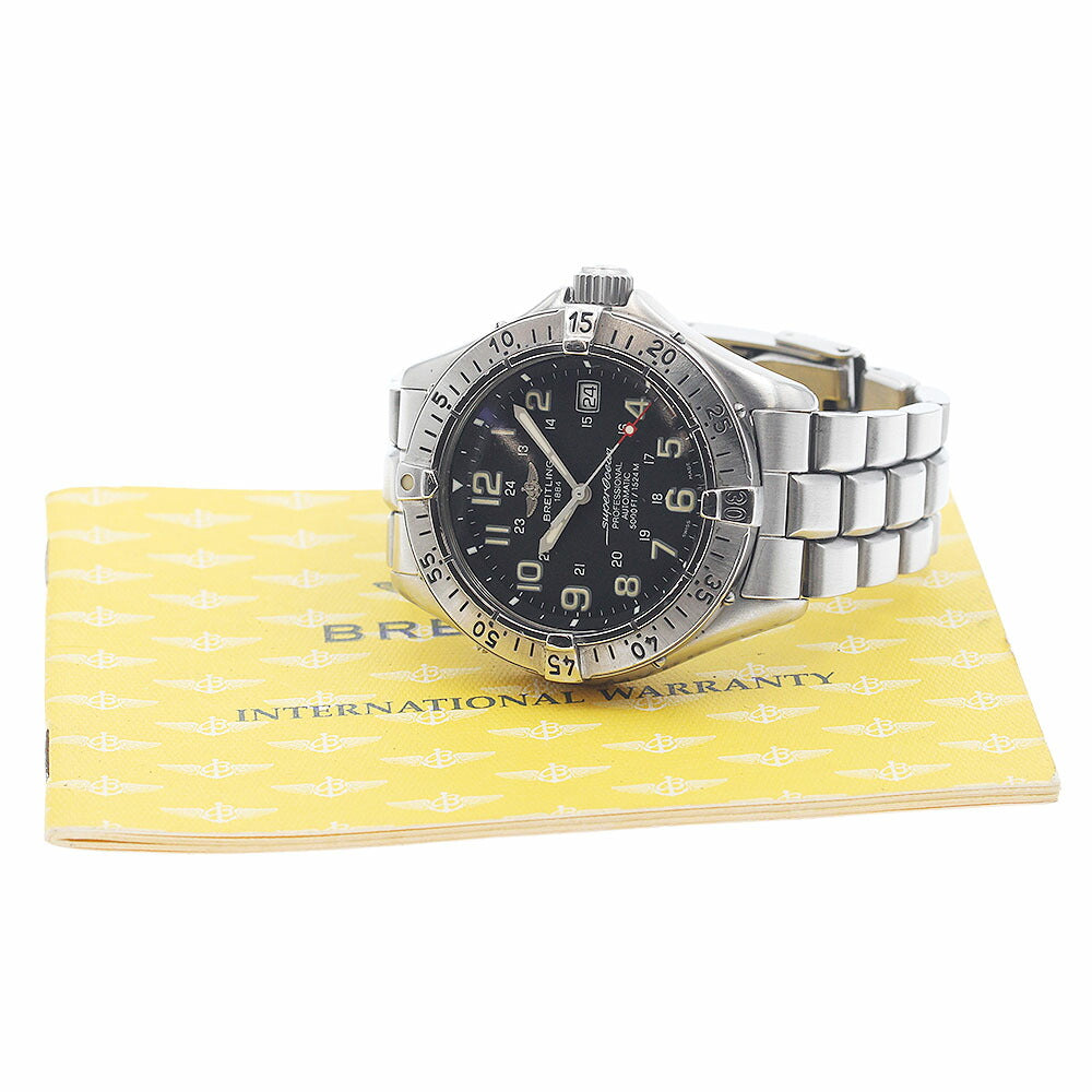 BREITLING A17045 Superocean Date Automatic Men's Watch with Warranty