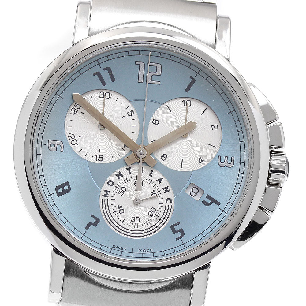 MONTBLANC 7060 Summit Chronograph Date Quartz Men's Watch (Good Condition)