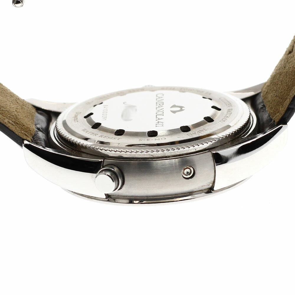 CITIZEN CTR57-1091/6771-T010768 Campanola Grand Complication Black Oak Quartz Men's Watch Excellent Condition with Box and Warranty.